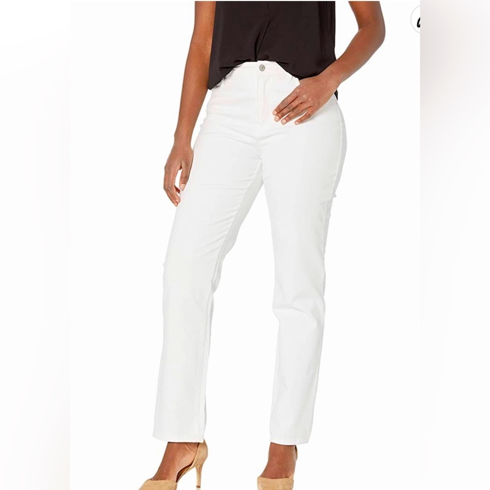 🌟Host Pick🌟Faded Glory Size 16 White Denim 100% Cotton Jeans